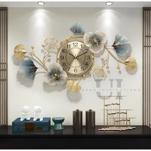 Image of URBAN INSPIRATIONS Metal Wall Clock Big Antique