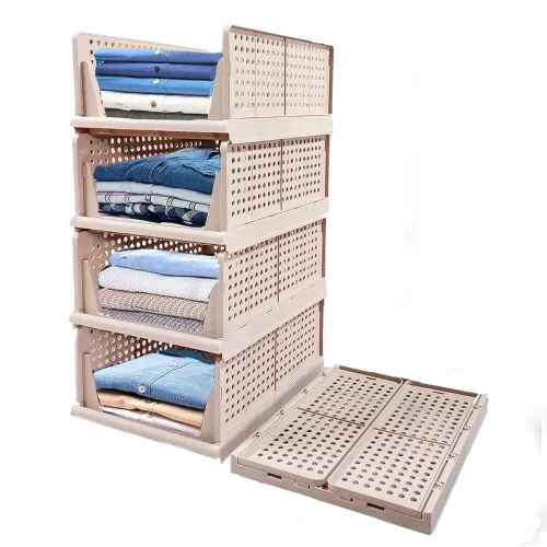 Image of URBAN LUXY Collapsible Wardrobe (8PCS-Big, Peach)