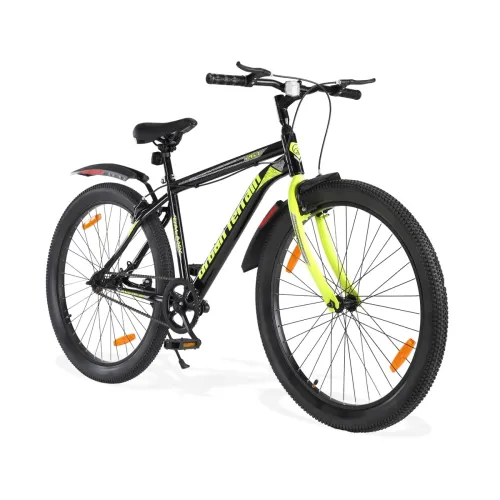 Image of Urban Terrain Galaxy High Performance Steel Mountain Cycles for Men with Rigid Fork and Complete Accessories MTB Bike 26