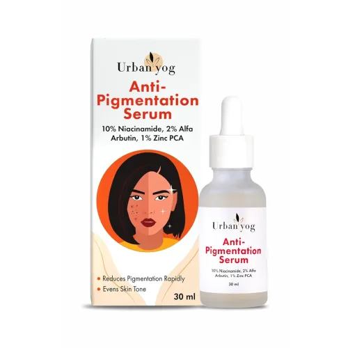 Image of Urban Yog Anti-Pigmentation Serum 30ml with 10% Niacinamide & 1% Zinc PCA