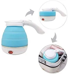 Urvisha Enterprise Foldable Silicone Kettle Electric Kettle (6 L, Multicolor).