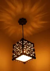 US DZIRE Ceiling Light Ceiling Lamp (Brown)