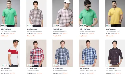 Image of US Polo Clothing Upto 60% Off 