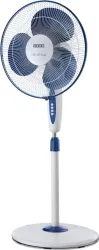USHA Mist Air Flo 400 mm 3 Blade Pedestal Fan (Dark Blue | Pack of 1)
