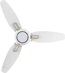 USHA RHO PLUS 5 Star 1200 mm 3 Blade Ceiling Fan  (BLDC Motor | White | Pack of 1)