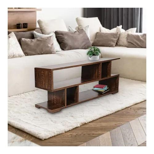 Image of USHA SHRIRAM Wooden Table with Storage