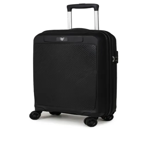 Image of V By Verage Comet Textured Hard-Sided Cabin Trolley Bag