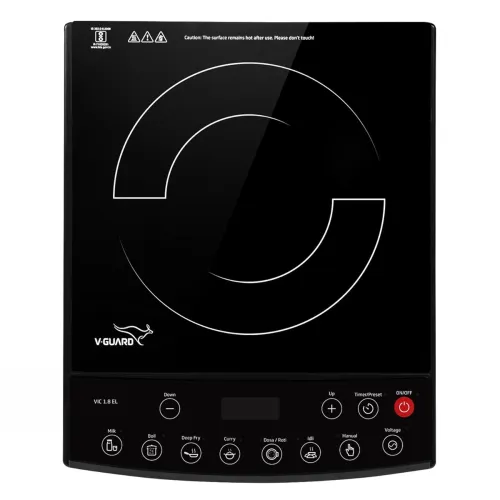 Image of V-Guard VIC 1.8 EL Induction Cooktop / 1800 Watt 