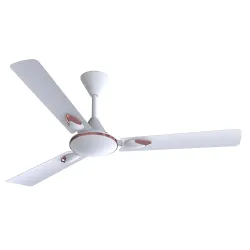 V-Guard Windle Deco Zeta Modern Ceiling Fan For Home | Wider Aluminium Blades with Decorative Trims |