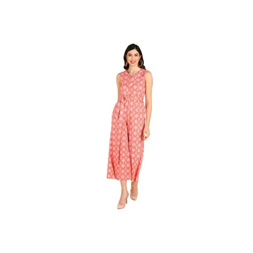 Image of Vaamsi Polyester Printed Jumpsuit