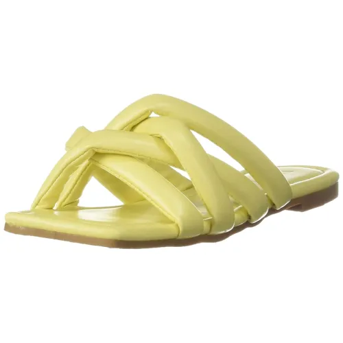 Image of Van Heusen Women's Lemon Yellow Sandals