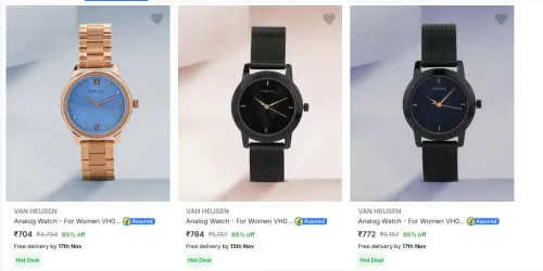 Image of Van Heusen Women Wrist Watch starting at just ₹704
