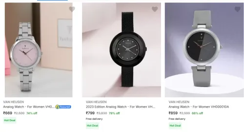 Image of Van Heusen Wrist Watches starting at ₹669