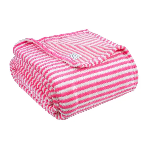 Image of VAS COLLECTIONS® Premium Jacquard Plush Double Blanket