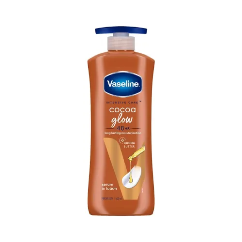 Image of Vaseline Cocoa Glow Serum-in-Lotion (600ml)