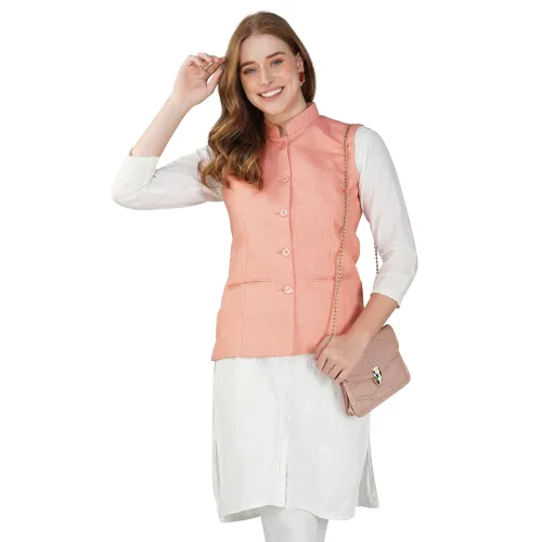 Image of Vastraa Fusion Nehru Jacket/Waistcoat