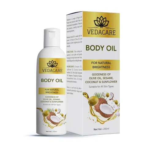 Image of Vedacare Body Oil - for natural brightness