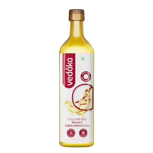 Image of Vedaka Cold Pressed Peanut (Groundnut) Oil, 1 L
