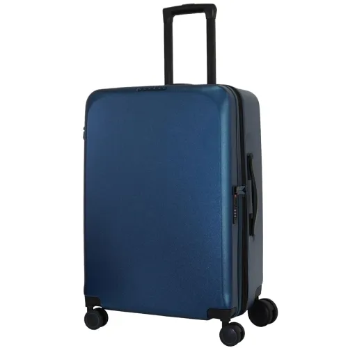 Image of Verage Luxe Freeland 68cm Hardsided Trolley (Blue, Medium)