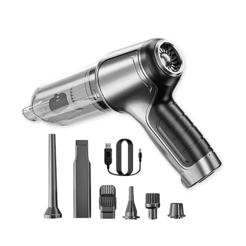 Image of Verilux Cordless Electric Air Duster & Vacuum Cleaner – 19000PA, 120W, 4000mAh