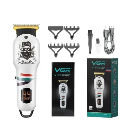 Image of VGR V-971 Professional Rechargeable Cordless Beard Hair Trimmer 