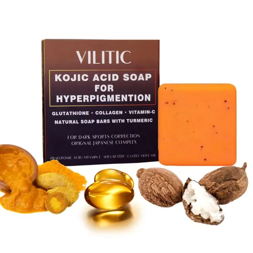 Image of VILITIC Kojic Acid Dark Spot Removal Soap Bars [Pack of 1 (100 Grm)]