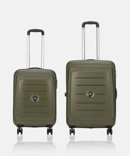 Image of VIP Hard Body Set of 2 Luggage 8 Wheels (Green)