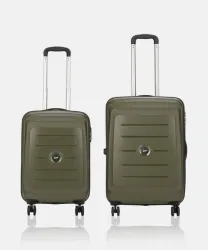 VIP Hard Body Set of 2 Luggage 8 Wheels (Green)