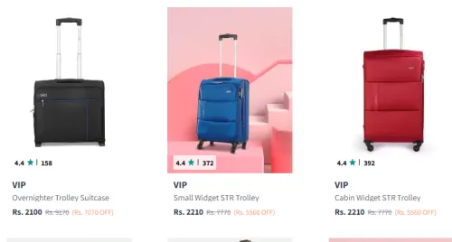 Image of Vip Luggage Minimum 80% Discount