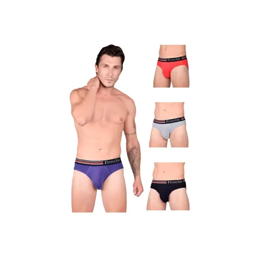 Image of VIP Men's Cotton Solid (Pack of 4) (Brief_Assorted