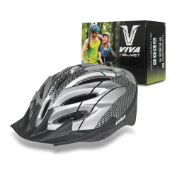 Viva Skates YF-11 Adjustable Cycling and Skating Helmet for Cycling (Black)