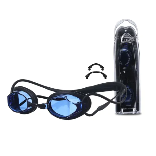 Image of Viva Swimming Cross Two Piece Senior Goggle Adjustable Double Strap Swimming Goggle