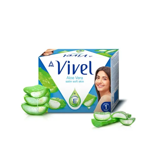 Image of Vivel Aloe Vera Grade 1 Bathing Soap with Vitamin E Po4