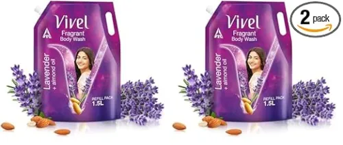 Image of Vivel Fragrant Body Wash 1500ml (Pack of 2)