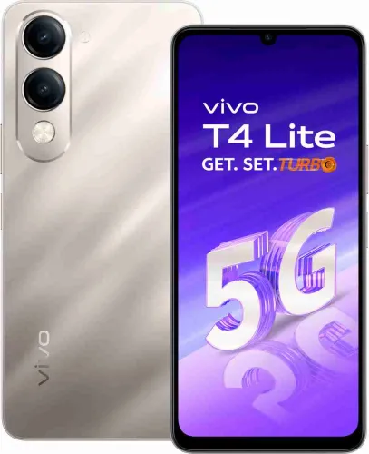 Image of vivo T4 Lite 5G (Titanium Gold, 128 GB) (6 GB RAM)