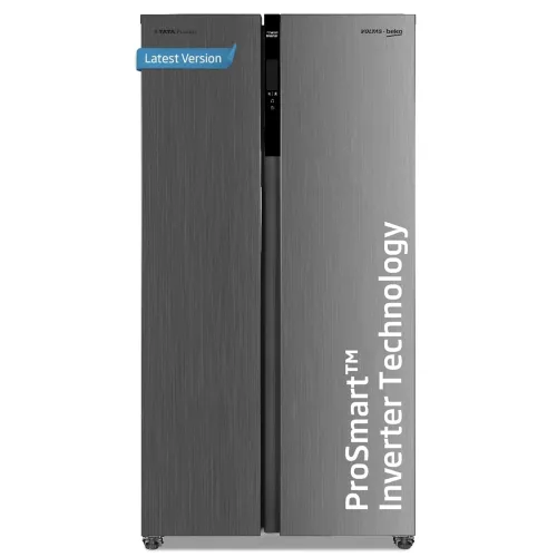 Image of Voltas Beko 563L Side-by-Side Refrigerator (RSB585/FPV300RXID)