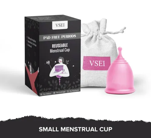 Image of VSEI Small Reusable Menstrual Cup (Pack of 1)