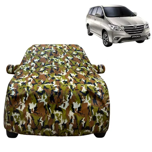 Image of VYAS 100% Waterproof Car Body Cover for Toyota Innova 