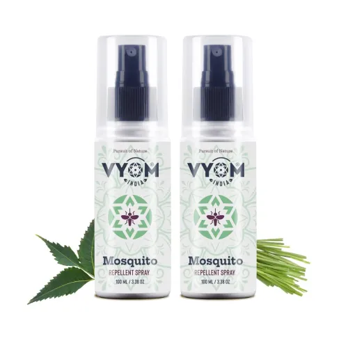 Image of Vyom India Mosquito Repellent Spray, 100ML * pack of 2.