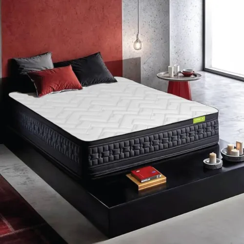 Image of Wakeup India Riserox Luxe Comfort 8 Inch Single Pocket Spring Mattress 78x30 Inch