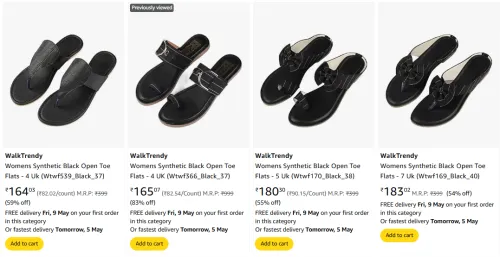 Image of WalkTrendy Women's Footwear at Minimum 70% Off