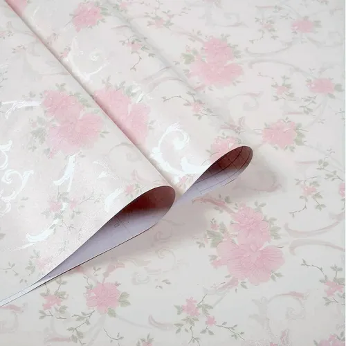Image of WallBerry Abstract White Wallpaper (100 cm x 40 cm)