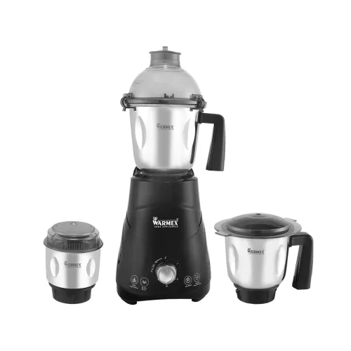 Image of Warmex 550W Mixer Grinder (3 Jars, Copper Motor)