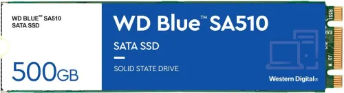 Image of WD Blue 500GB M.2 SSD – High-Speed Performance (WDS500G3B0B)