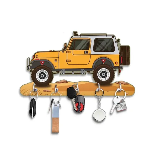 Image of Webelkart Mahindra Thar Car Shape Key Holder