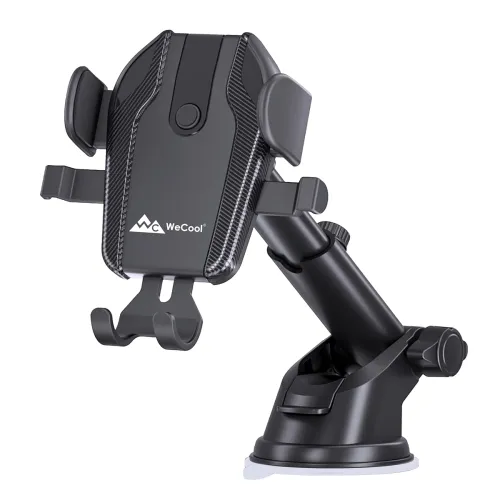 Image of WeCool C1 Car Mobile Holder, Height Adjust & 360° Rotation, Strong Suction