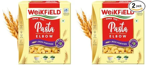 Image of Weikfield Pasta, Elbow, 400g (Pack of 2)