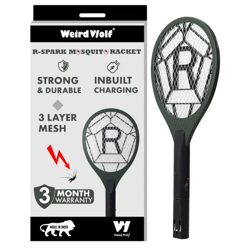 Image of Weird Wolf Heavy Duty Rechargeable Mosquito Killer Racket