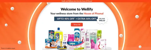 Image of WELLIFY Sale : Up to 40% + Extra 10% Off on Baby Products