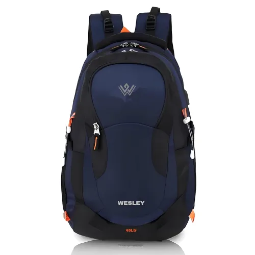 Image of Wesley Spartan Unisex Travel Hiking Laptop Bag fits Upto 17.3 inch with Raincover and Internal Organiser Backpack Rucksa